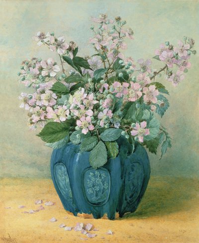 Blackberry Blossoms by Mary E. Butler